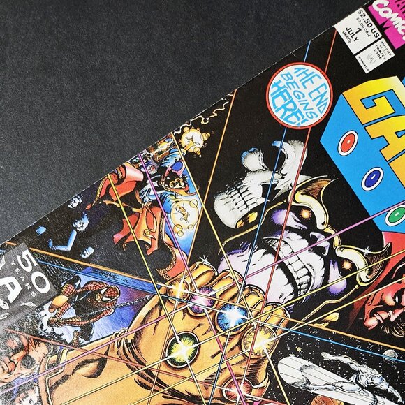 Infinity Gauntlet #1 Vol. 1 (1991) - Picture 4 of 4